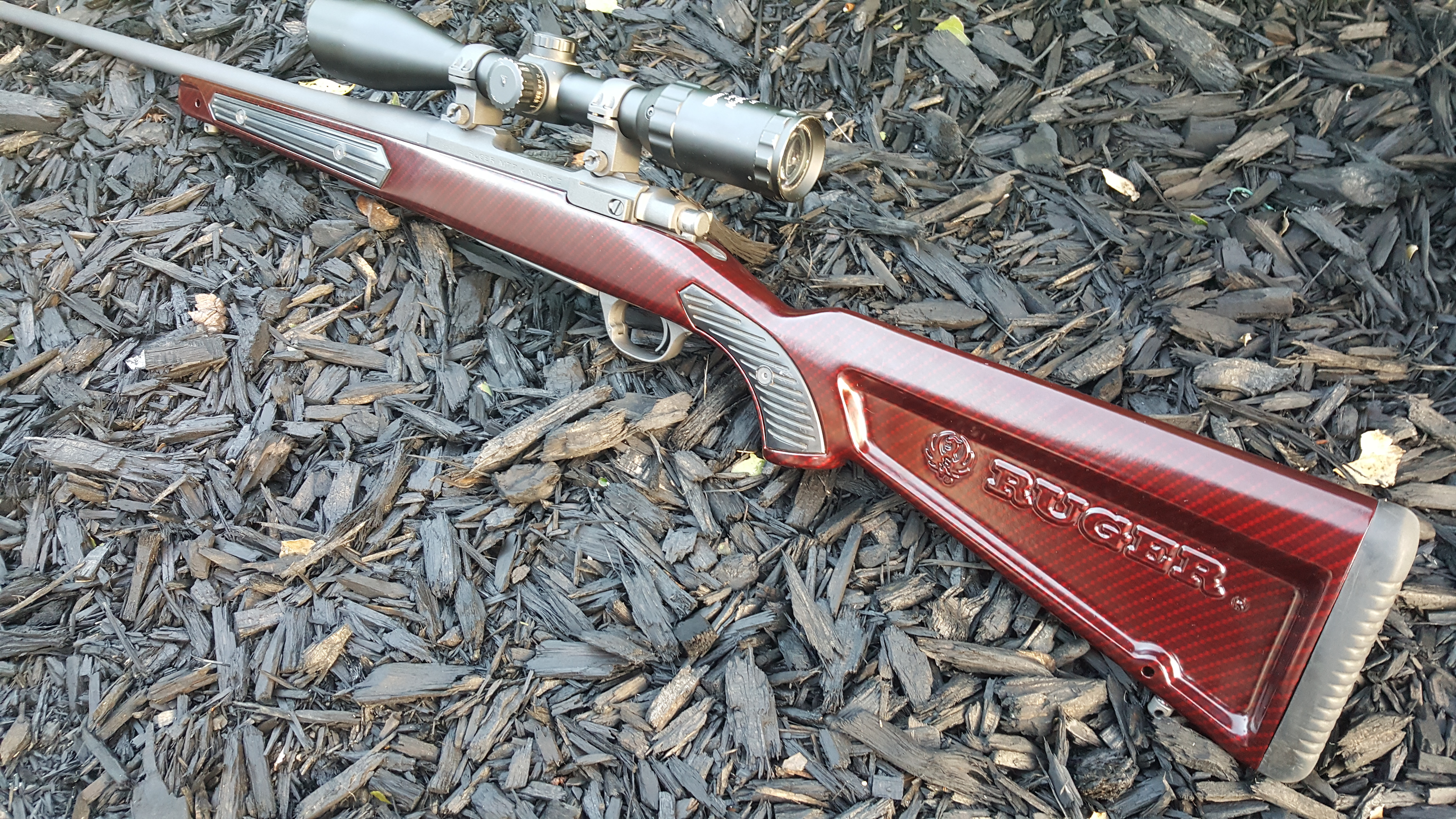 Name:  Ruger M77 MkII 7mm08 Hydro Cobalt w Red Cherry Carbon Skekton Stock 8.jpg
Views: 1067
Size:  5.97 MB