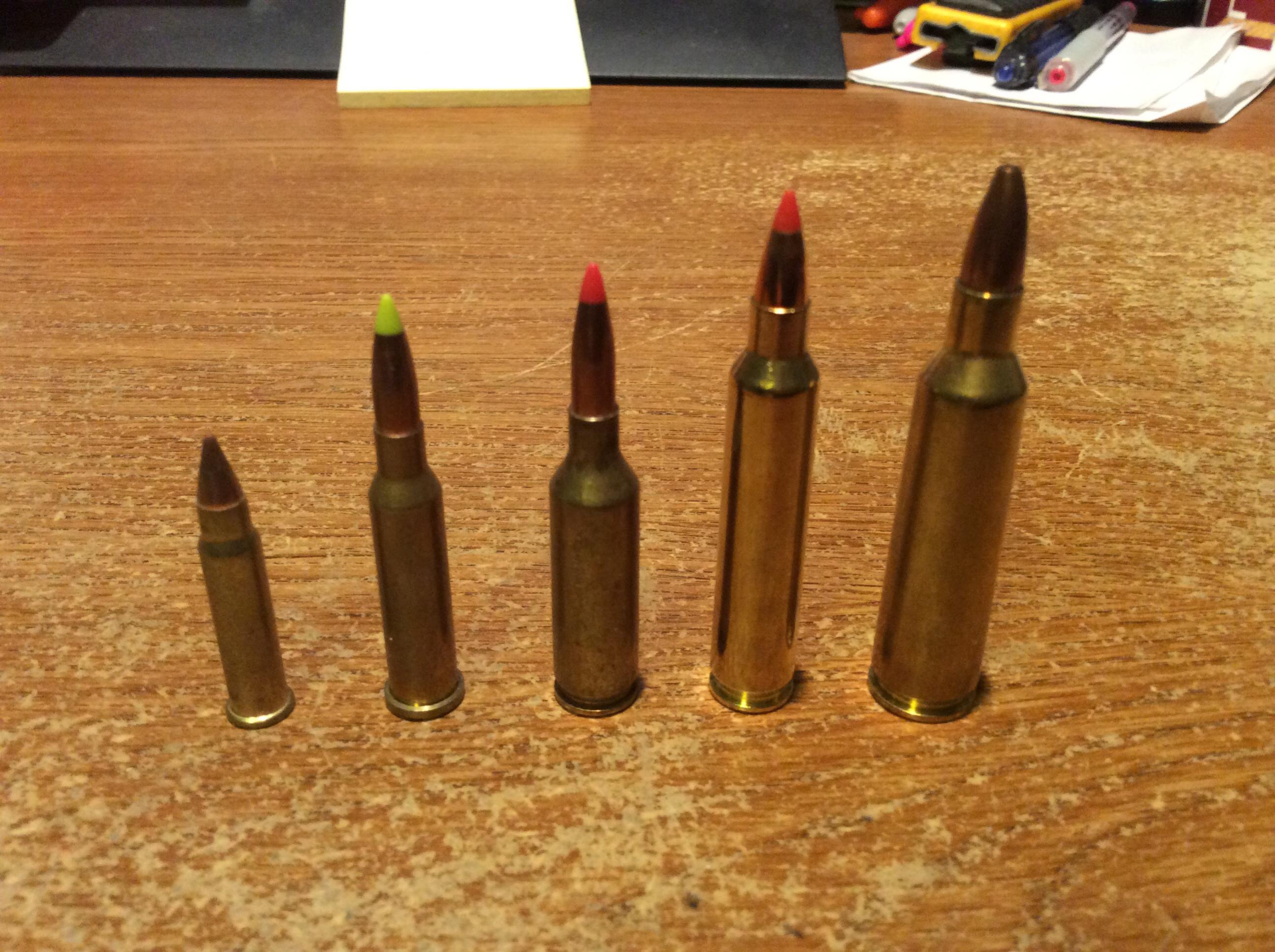 17 HRM, .17 Hornet, ..17 Fireball, .204 ruger, and . 