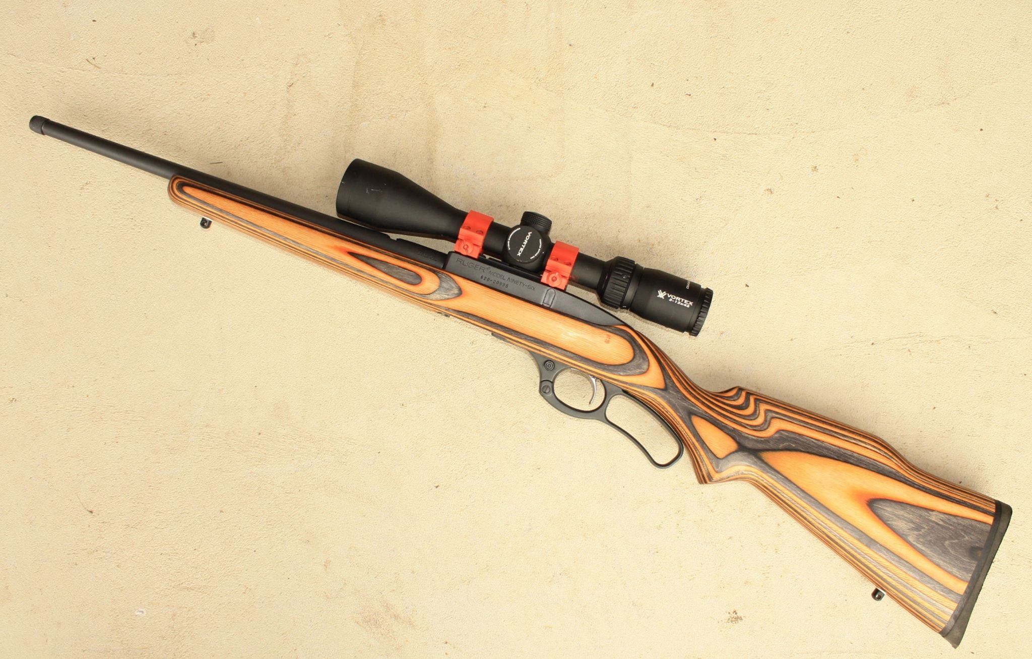Name:  Ruger 9622  Boyds Rim Fire Hunter Laminate stock Hunter Orange Vortex DiamondBack HP 3-12x42 MAE.jpg
Views: 761
Size:  388.3 KB