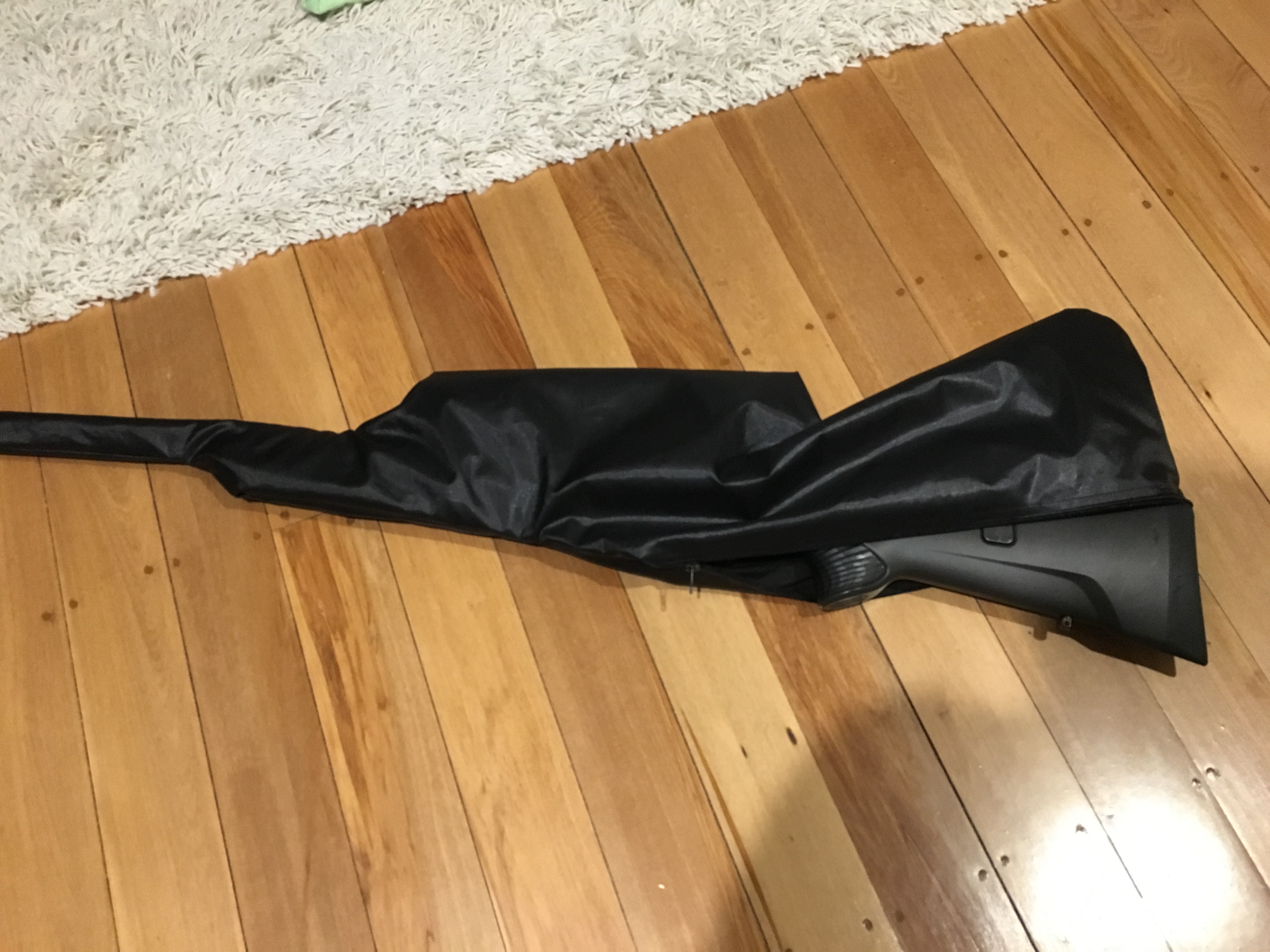 DIY rifle field cover