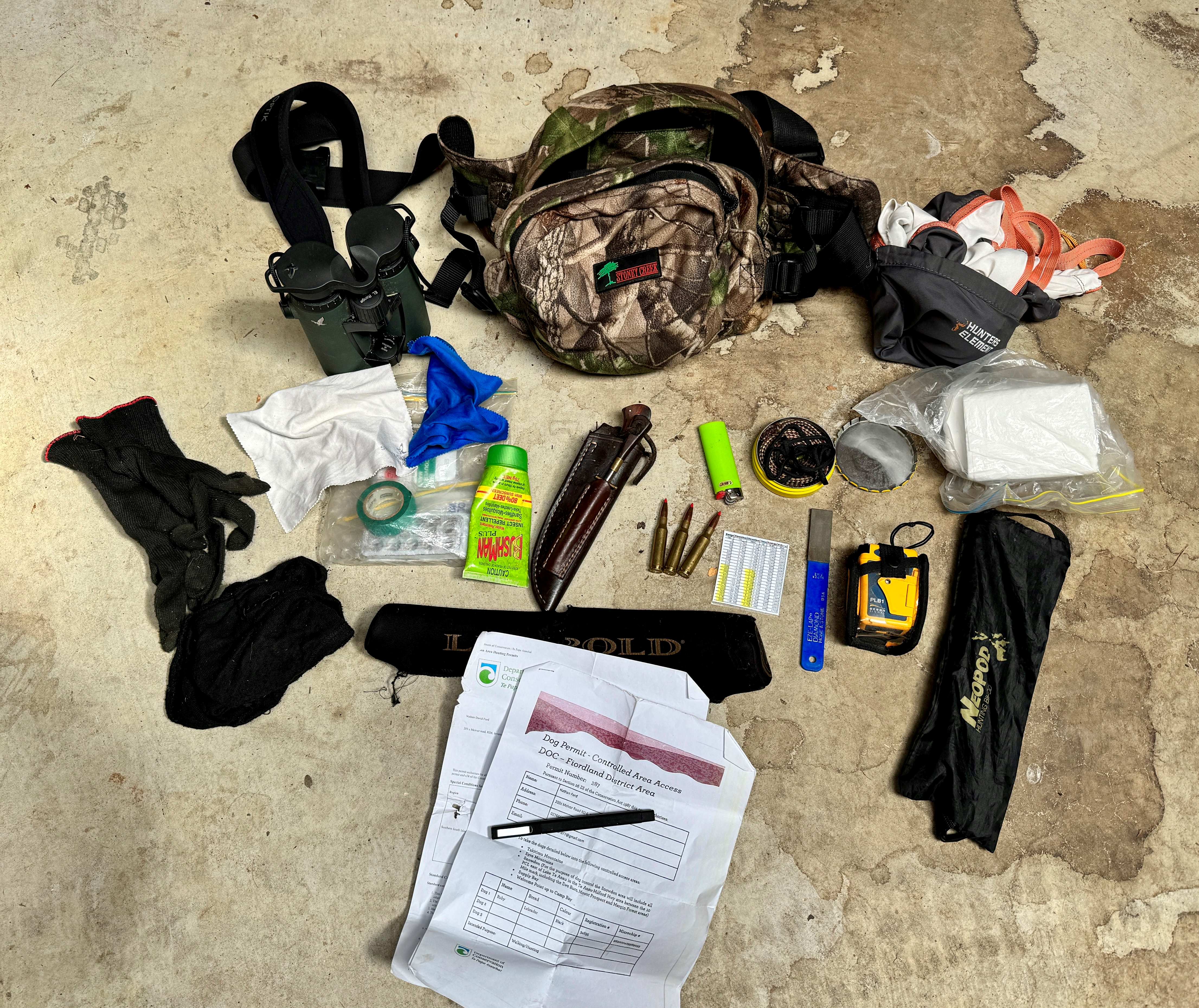 Basic discount hunting equipment