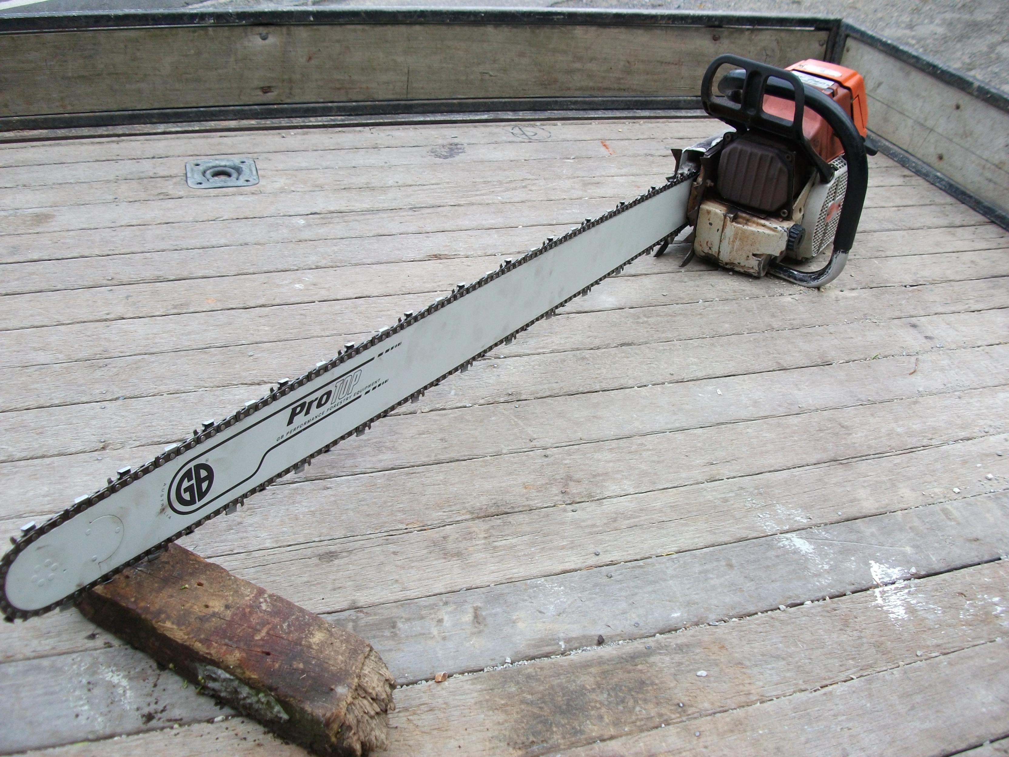 Name:  Stihl 084 with 42 inch bar.jpg
Views: 8917
Size:  1,019.2 KB