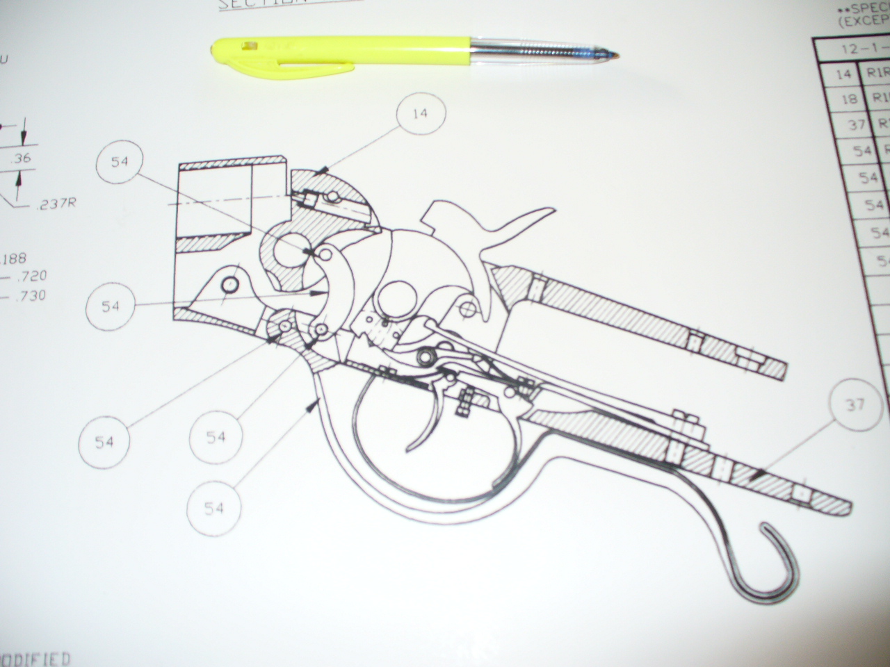 Rolling Block Rifle Diagram