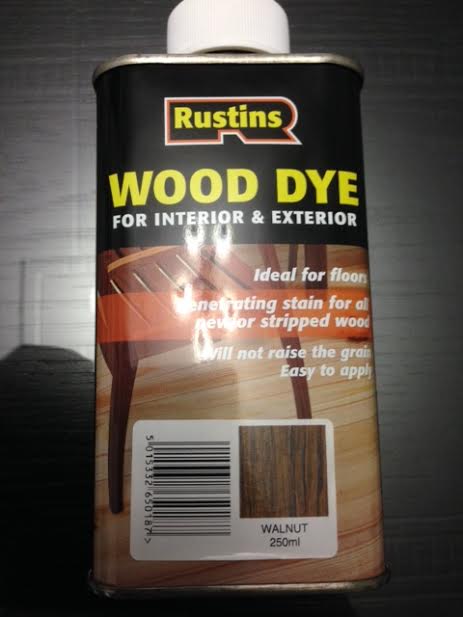 Rustins Wood Dye Walnut 250ml